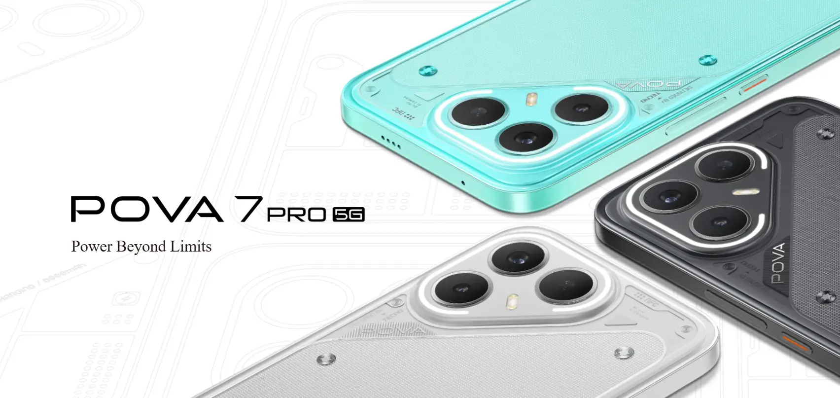 Tecno Pova 7 Pro 5G Official News Image.