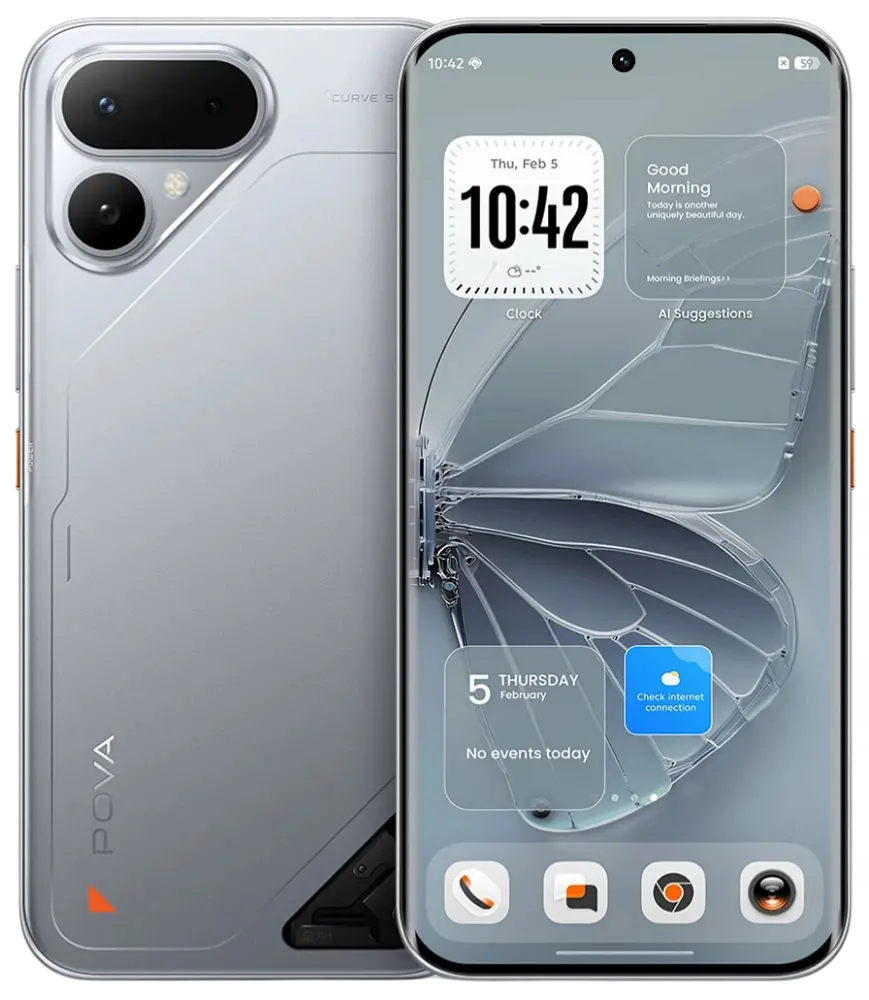 Tecno Pova Curve 2 5G Silver Official.