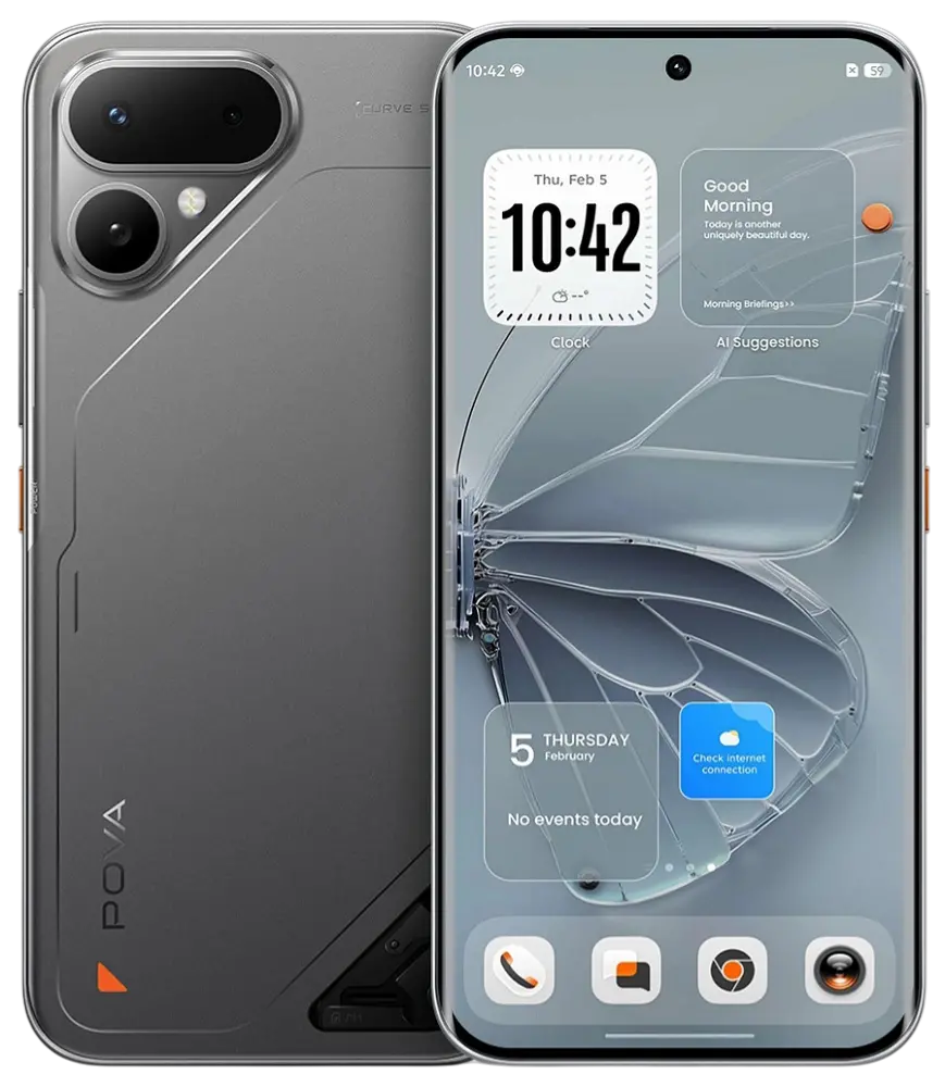Tecno Pova Curve 2 5G Titanium Official.