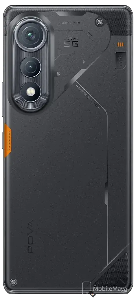 Tecno Pova Curve 5G Back Side.