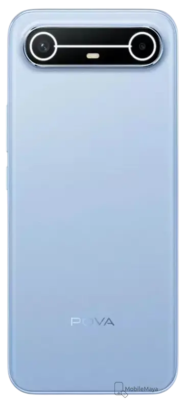 Tecno Pova Slim 5G Back Image.