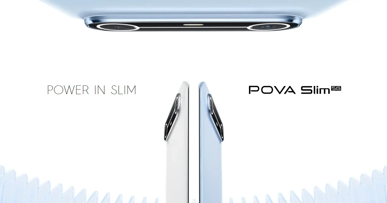 Tecno Pova Slim 5G Official News Image.