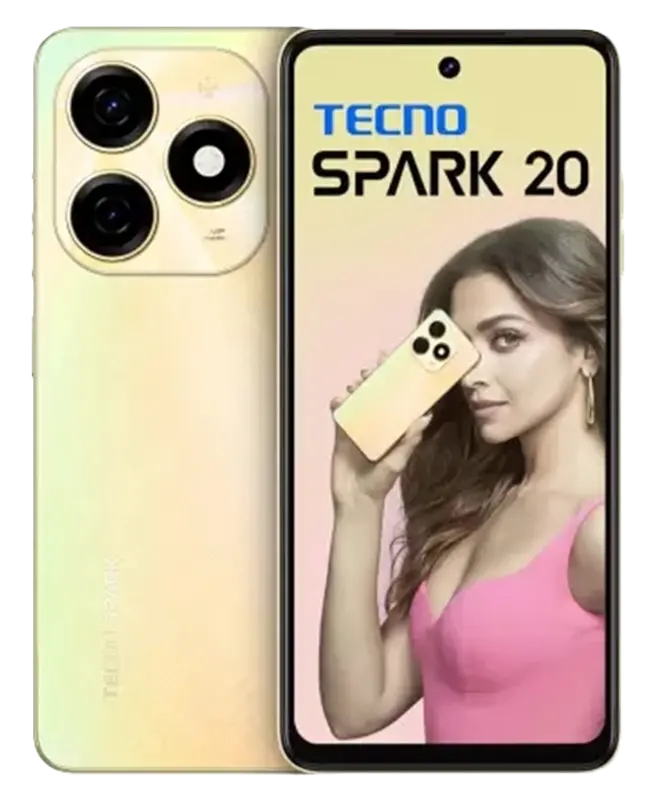 Tecno Spark 20 gold image