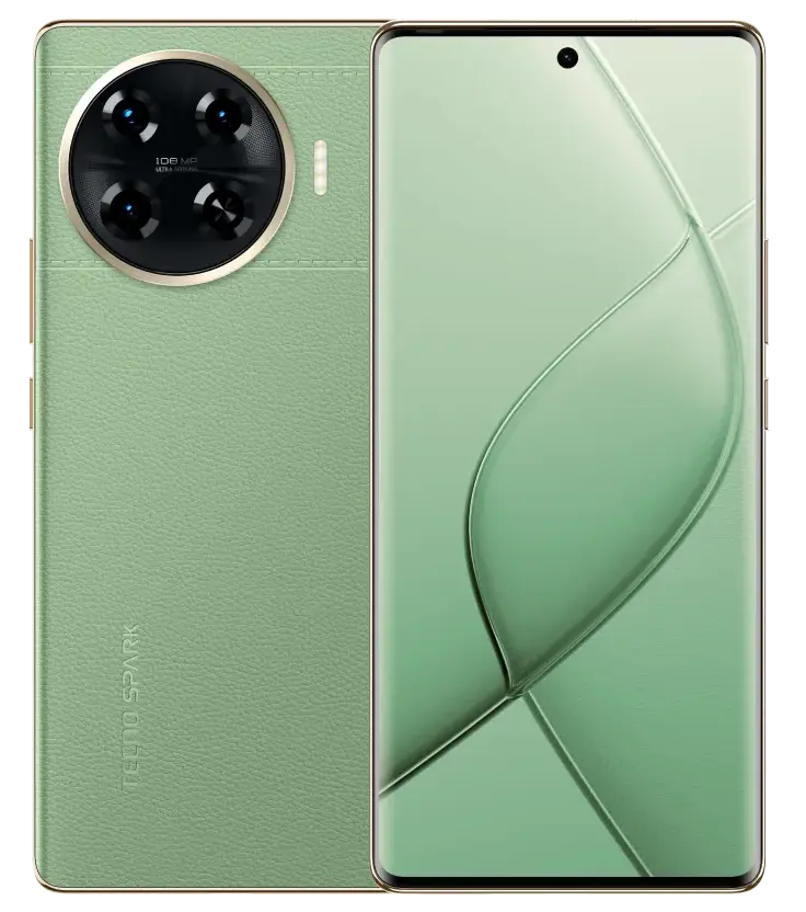 Tecno Spark 20 Pro Plus , Magic Skin 2.0 Green image