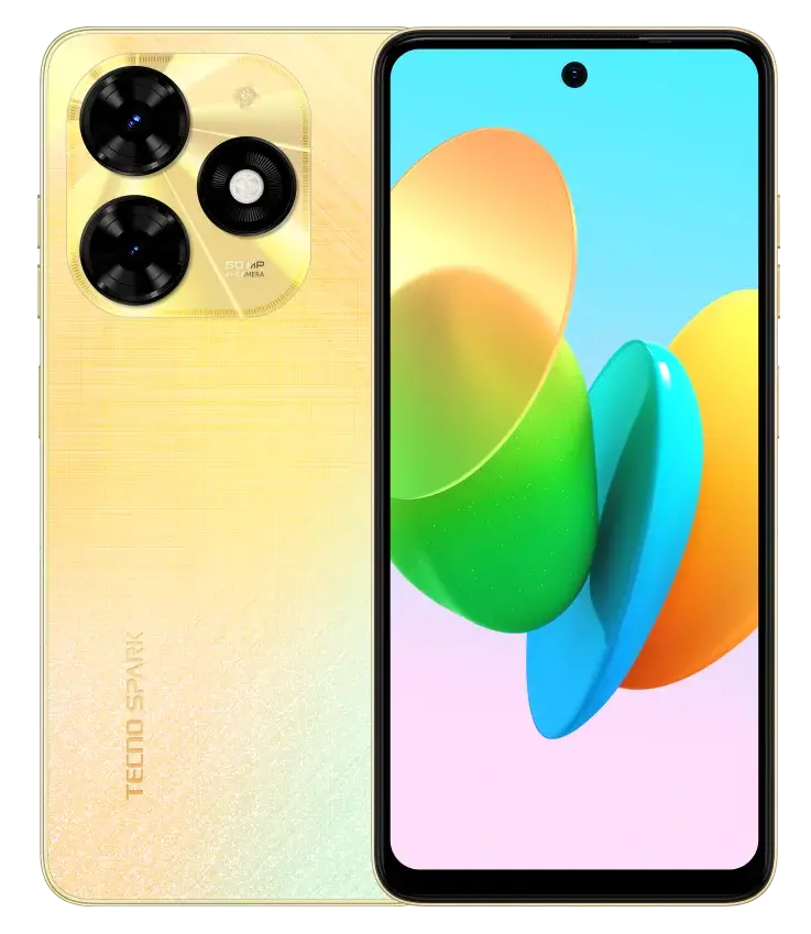 Tecno Spark 20C Alpenglow Gold image