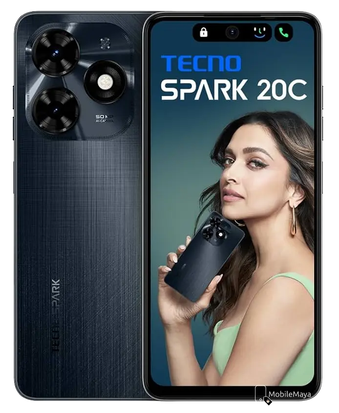 Tecno Spark 20C Gravity Black image