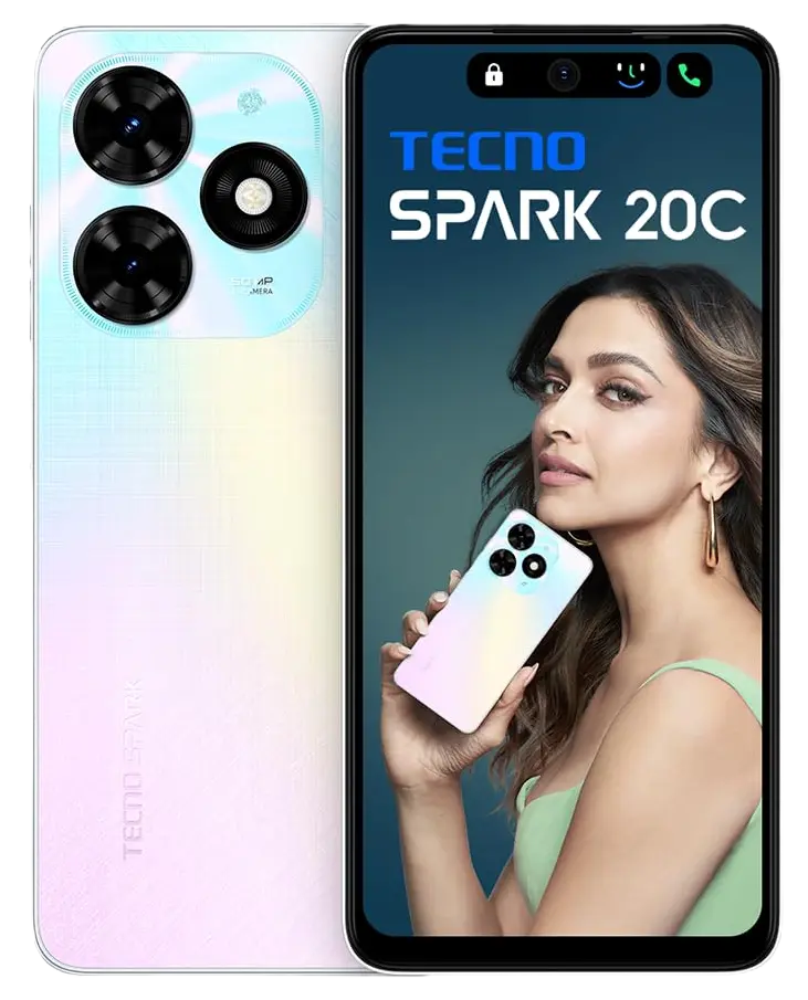 Tecno Spark 20C Mystery White image