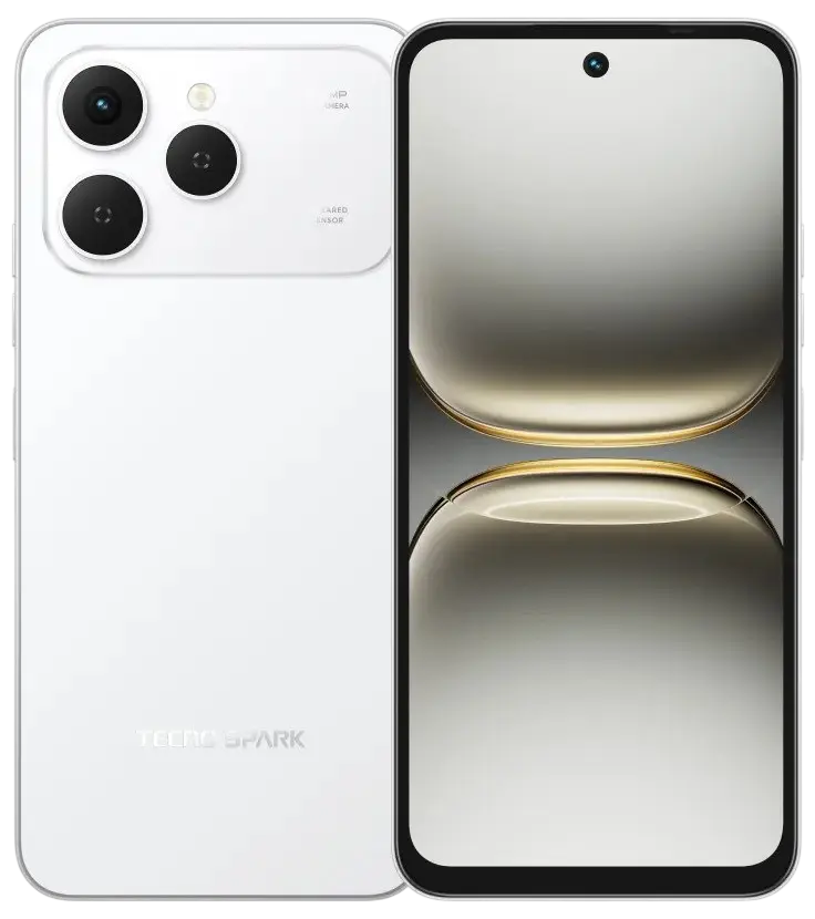 Tecno Spark 40 4G Veil White Official.