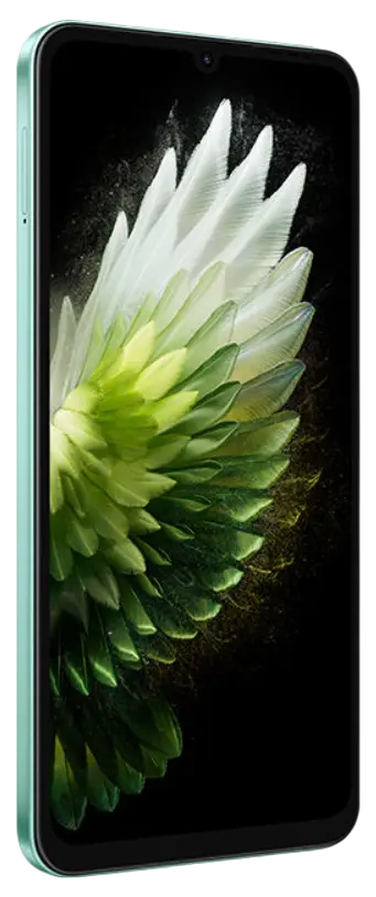 Tecno Spark 40 5G Turquoise Green Left Side Image.