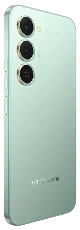 Tecno Spark 40 Pro 4G Bamboo Green Back Side.