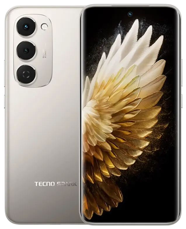 Tecno Spark 40 Pro Plus 4G Moon Titanium Official.