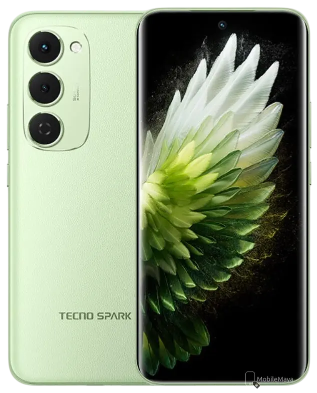 Tecno Spark 40 Pro Plus 4G Tundra Green Official.