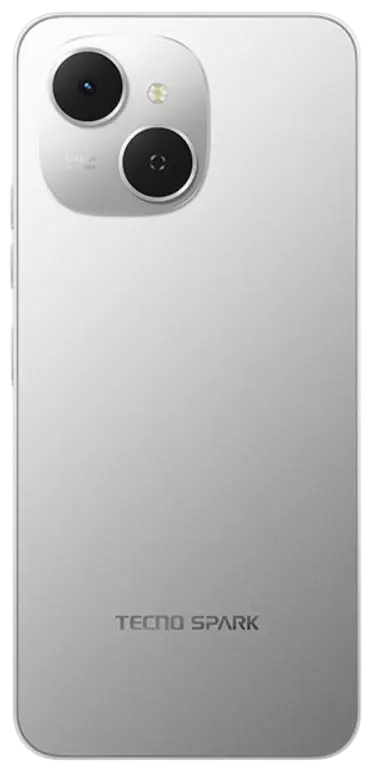Tecno Spark 40C 4G Grey Back Image.