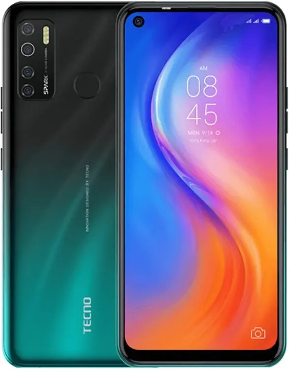 Tecno Spark 5 Pro Ice Jadeite Official Image.