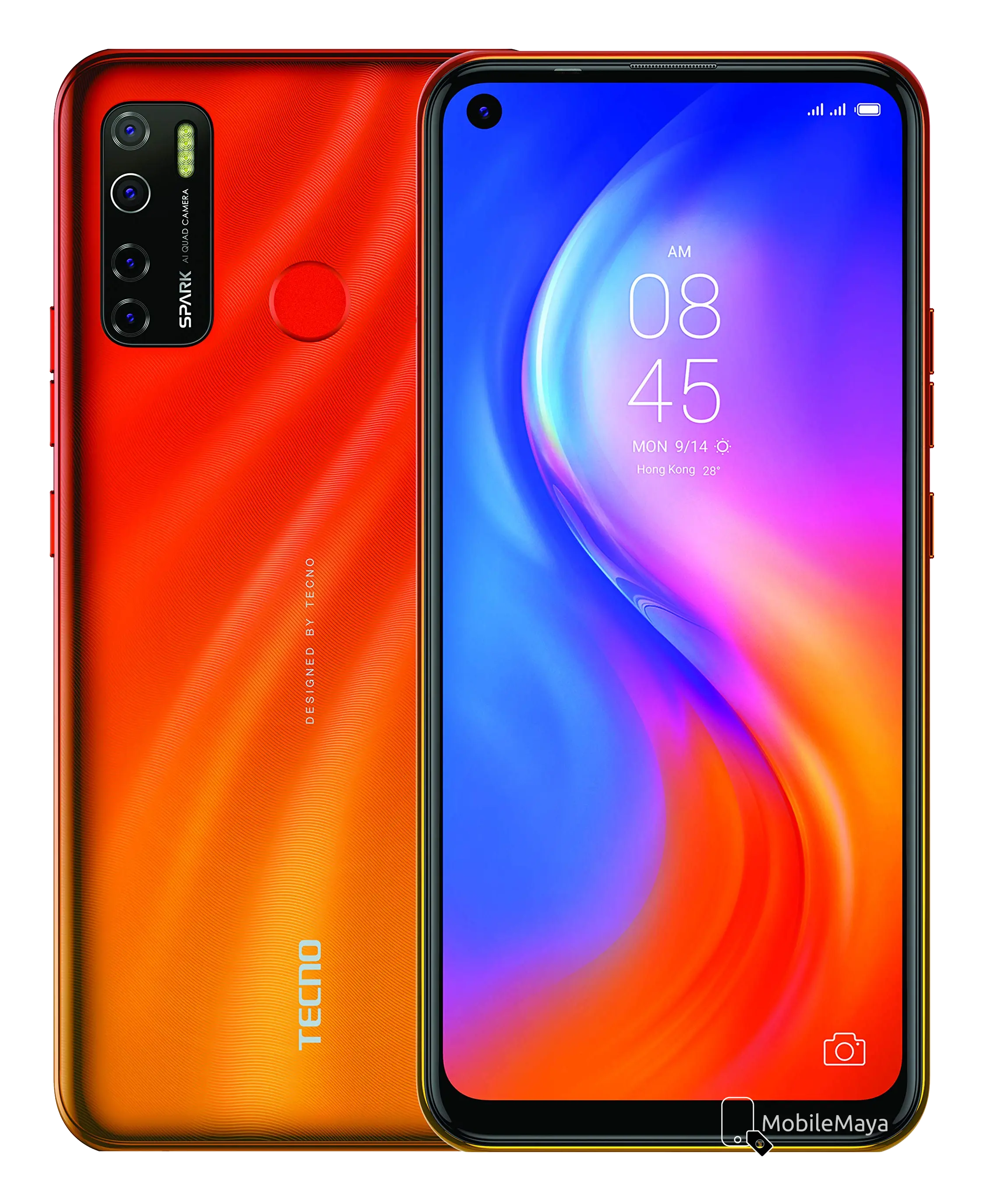 Tecno Spark 5 Spark Orange picture