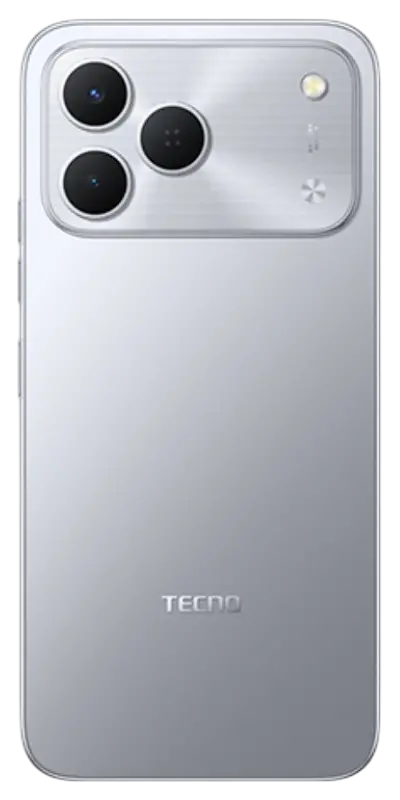 Tecno Spark 50 4G Titanium Grey Back Side Image