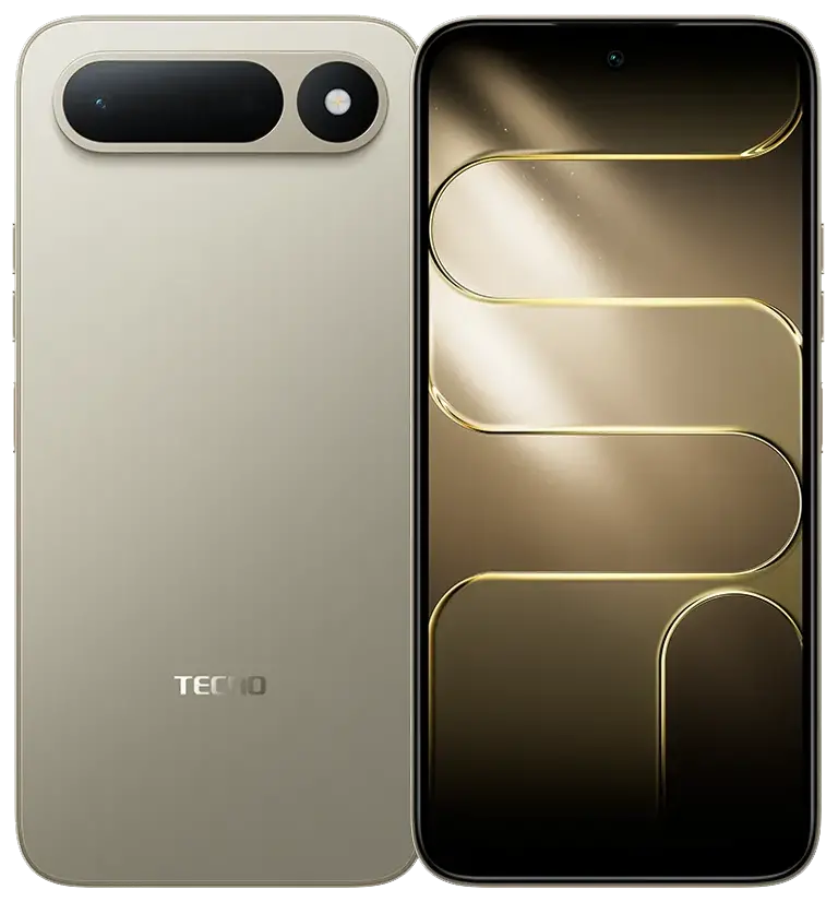 Tecno Spark 50 Champagne Gold Image.png