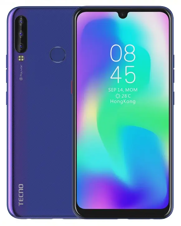 Tecno Pouvoir 3 Plus blue image