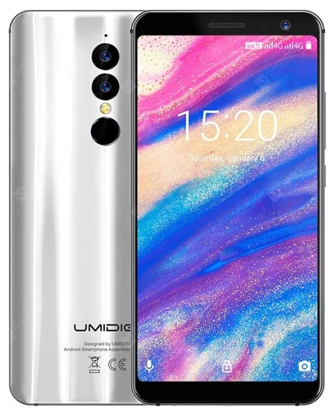 Umidigi A1 Pro Moonlight Silver Image.