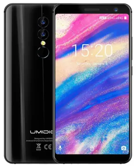 Umidigi A1 Pro Pitch Dark Image.