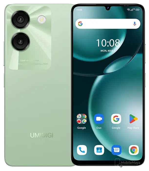 Umidigi G9A Lake Green.