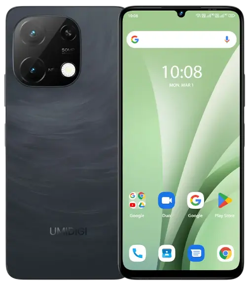 Umidigi G9C Rock Black official image