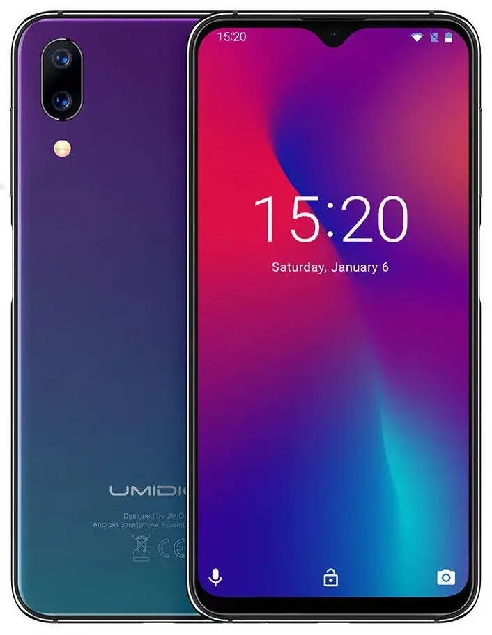 Umidigi One Twilight Color Image.