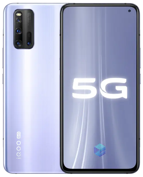 Vivo iQOO 3 5G Quantum Silver Official