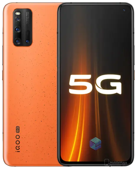 Vivo iQOO 3 5G Volcano Orange Official