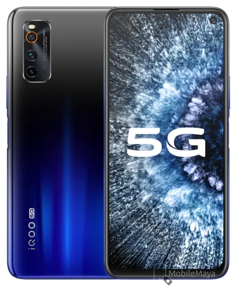 Vivo iQOO Neo3 Black Dark Blue Official