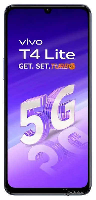 Vivo T4 Lite 5G Front Side Image.