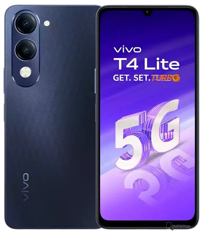 Vivo T4 Lite 5G Prism Blue Official.