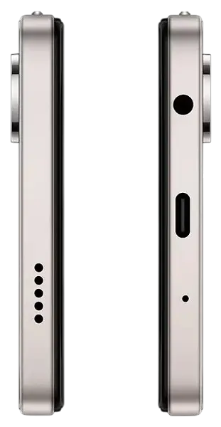 Vivo T4 Lite 5G Titanium Gold Charging Port Image.