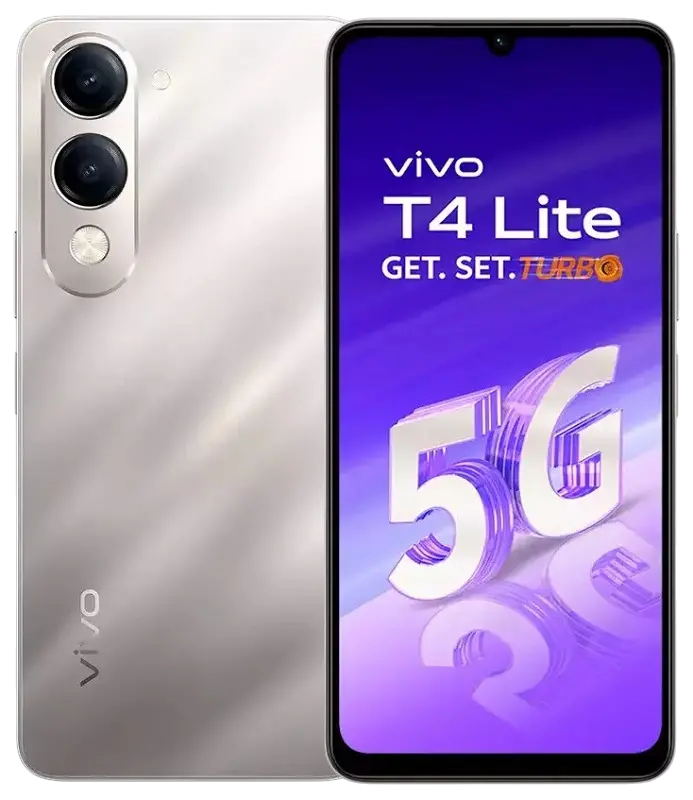 Vivo T4 Lite 5G Titanium Gold Official.