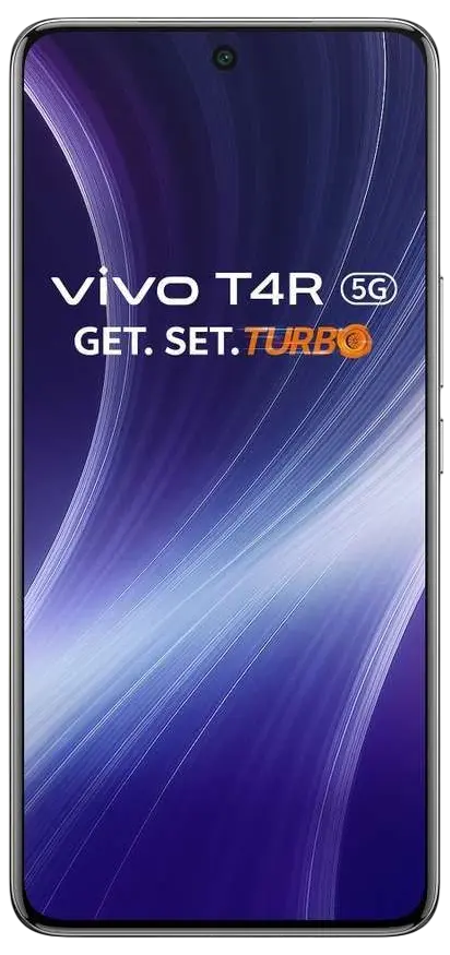 Vivo T4R 5G Arctic White Front Image.
