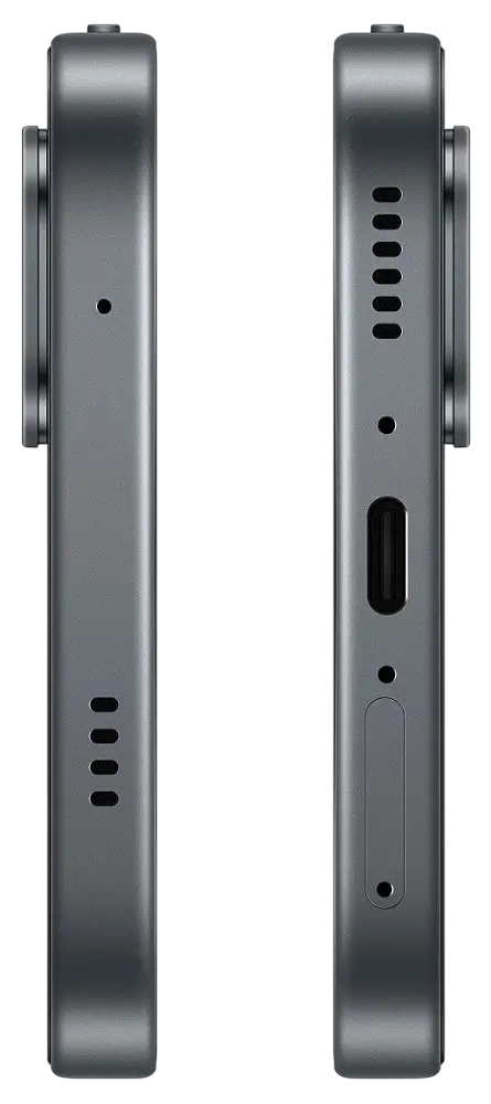 Vivo T5 Pro 5G Cosmic Black Charging Port Image