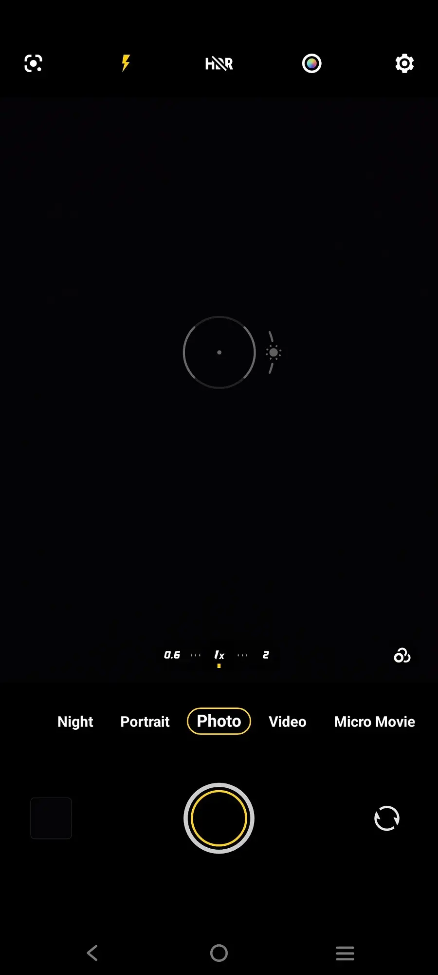 Vivo V29 Camera Options Image.