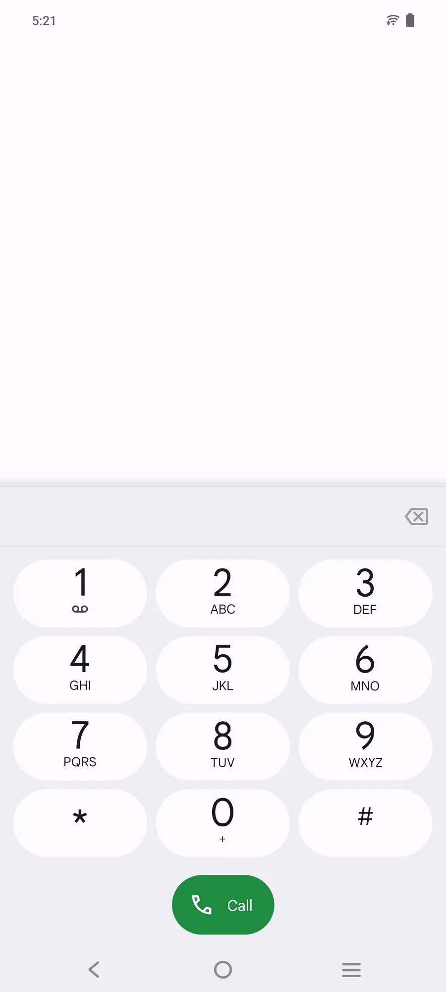 Vivo V29 Dialer Screen Image.