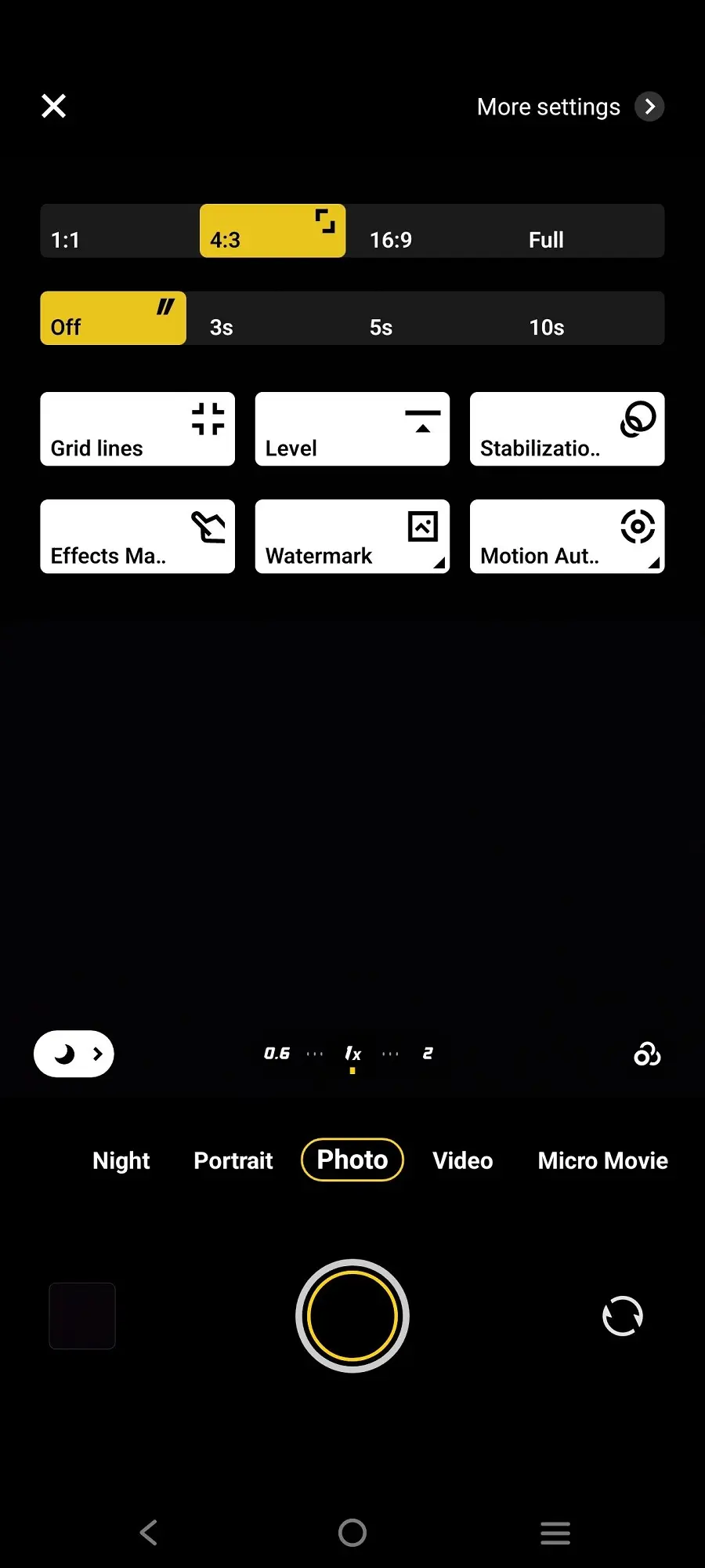 Vivo V29 Picture Size Options Image.