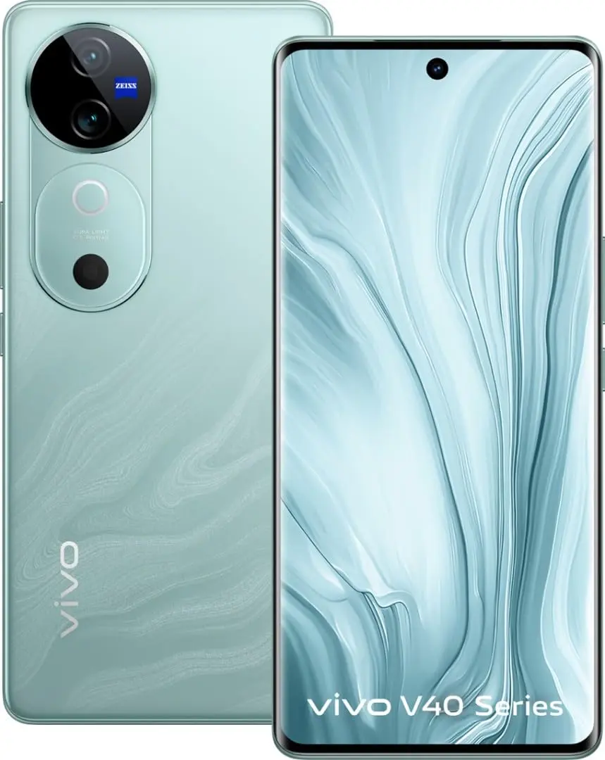 vivo v40 Ganges Blue Official Image.