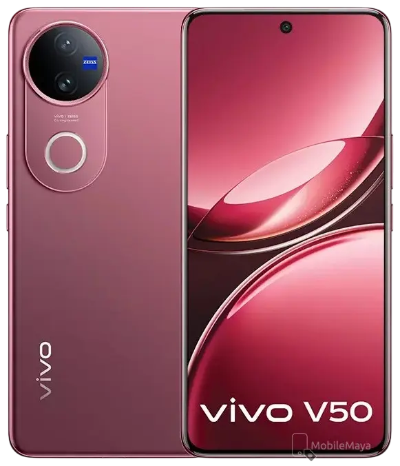 Vivo V50 Rose Red Official
