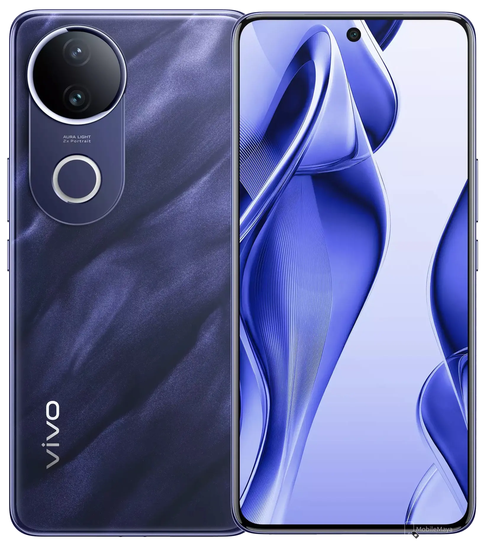 Vivo V50e Sapphire Blue Official.