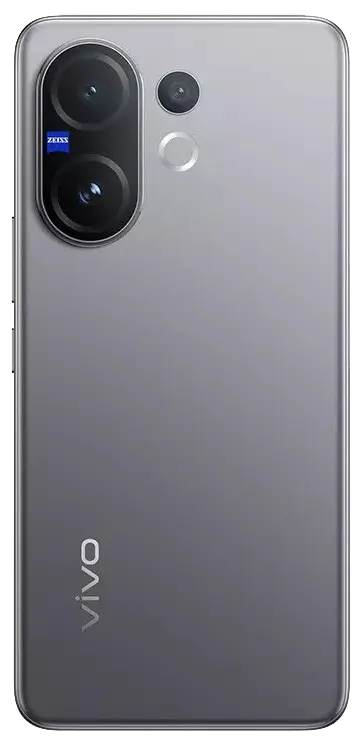 Vivo V60 5G Mist Grey Back Image.