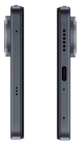 Vivo V60 Lite 4G Black Charging Port Image.