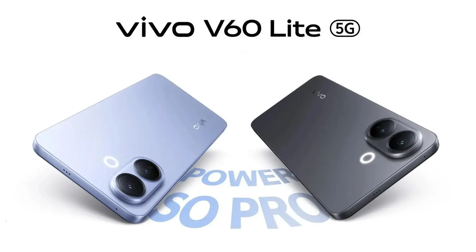 Vivo V60 Lite 5G Official Image.