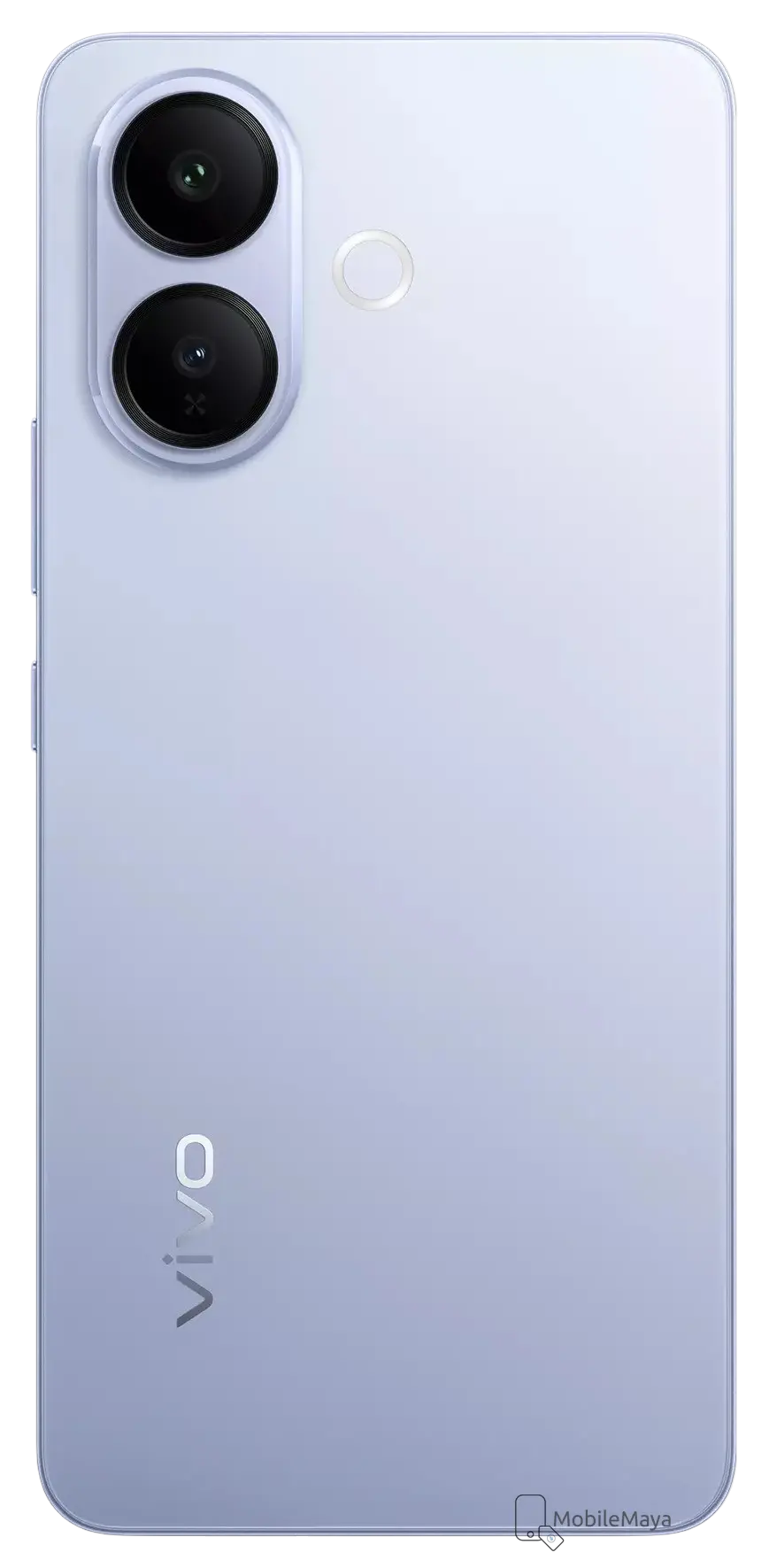 Vivo V60 Lite 5G Titanium Mist Blue Back Image.