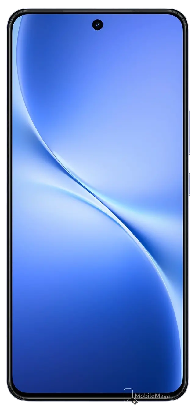 Vivo V60 Lite 5G Titanium Mist Blue Front Image.