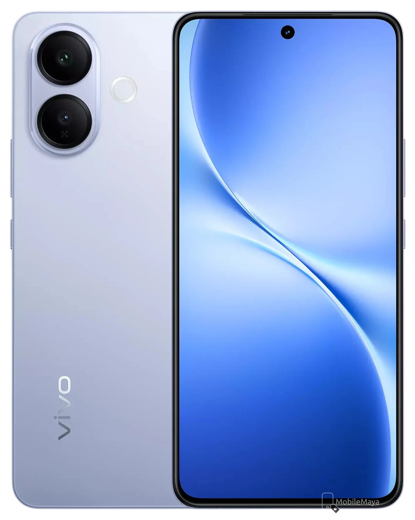 Vivo V60 Lite 5G Titanium Mist Blue Official Color Image.