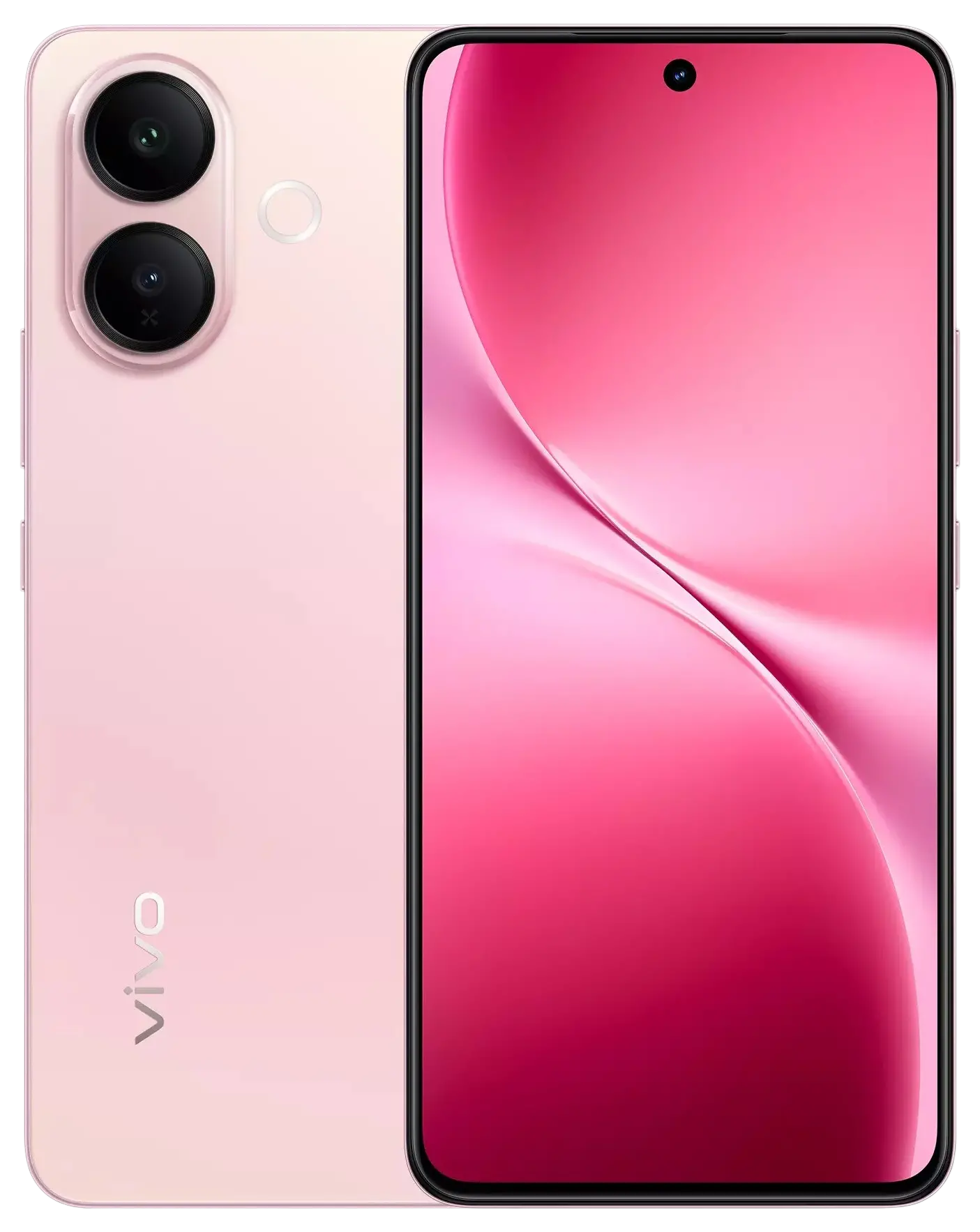 Vivo V60 Lite 5G Vitality Pink Official Color Image.
