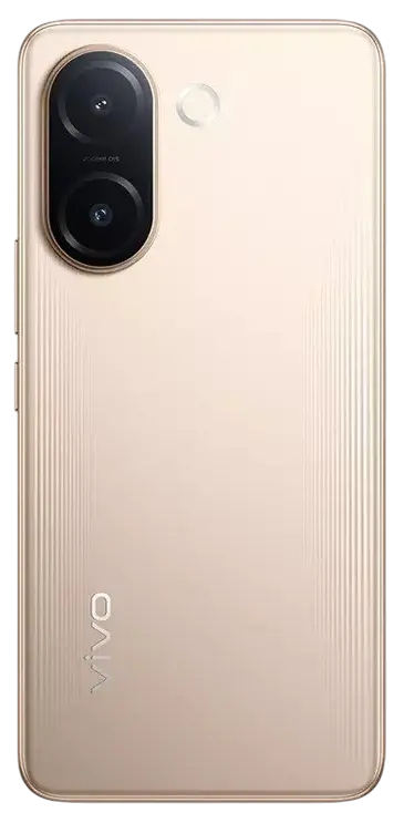 Vivo V60e 5G Noble Gold Back Image.